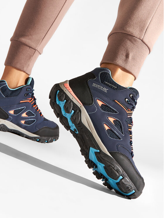 Regatta Regatta Trekkingschuhe Holcombe Iep Mid Jnr RKF573 Dunkelblau