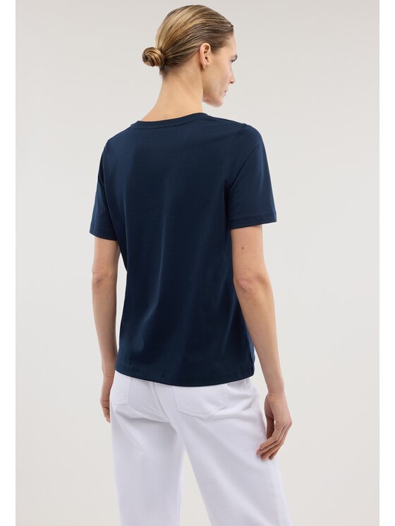 Trussardi Trussardi T-Shirt G1266000228N034 Niebieski Regular Fit