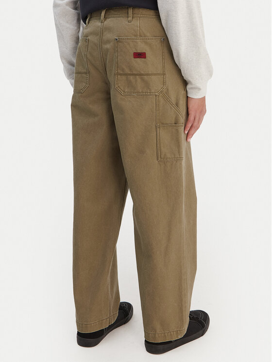 Quiksilver Quiksilver Τζιν Mercury Straight Out EQYNP03325 Μπεζ Wide Leg