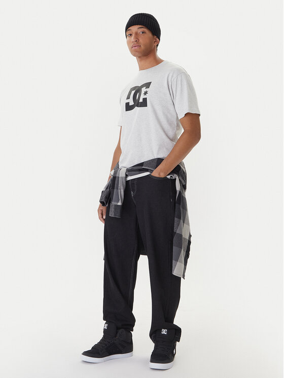 DC Shoes DC Shoes Tricou Star ADYZT05373 Gri Regular Fit