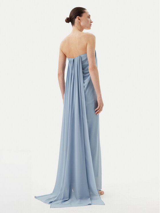 Eleh Eleh Abito da sera ESS250187 Blu Regular Fit