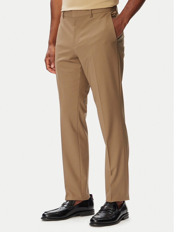 HUGO HUGO Abito completo Henry-Getlin253X 50567894 Beige scuro Slim Fit