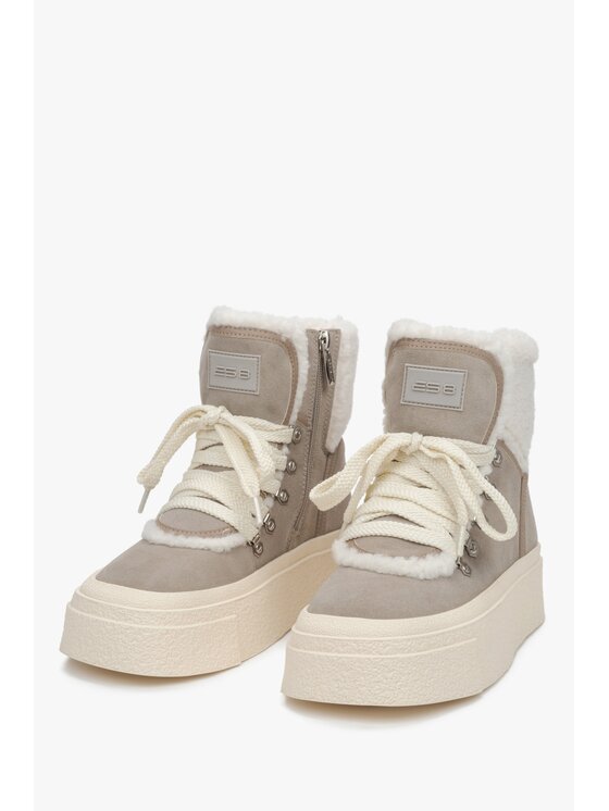 Estro Estro Μποτάκια ER00115190 Γκρι