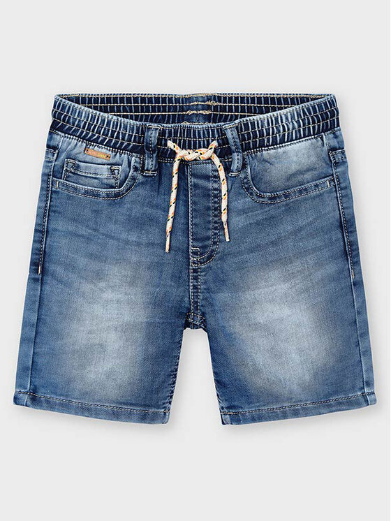 Pantaloncini di jeans 3227 Blu scuro Regular Fit