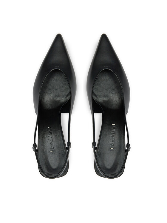 Max Mara Max Mara Sandały Mmslingcaif 2424526131600 Czarny