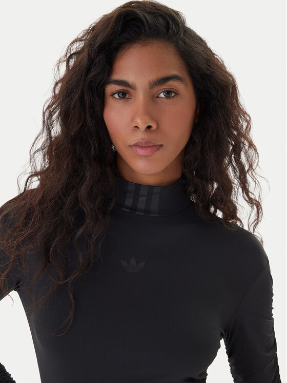 adidas adidas Spódnica maxi JW2806 Czarny Slim Fit
