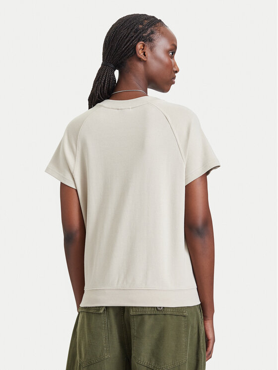 G-STAR G-STAR T-särk Raglan D24512-D976 Beež Regular Fit