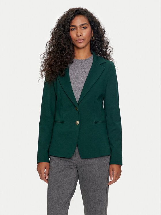 Marella Marella Giacca da abito Campale 2423916034 Verde Slim Fit