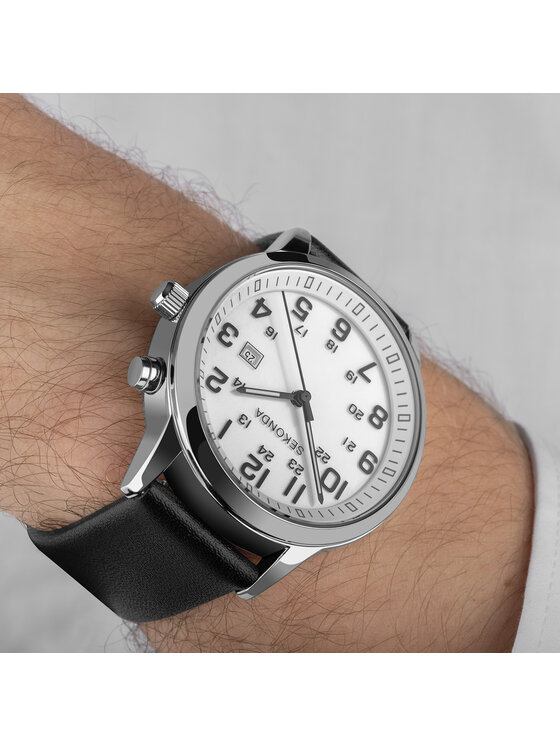 Sekonda Sekonda Ρολόι 30125 Μαύρο