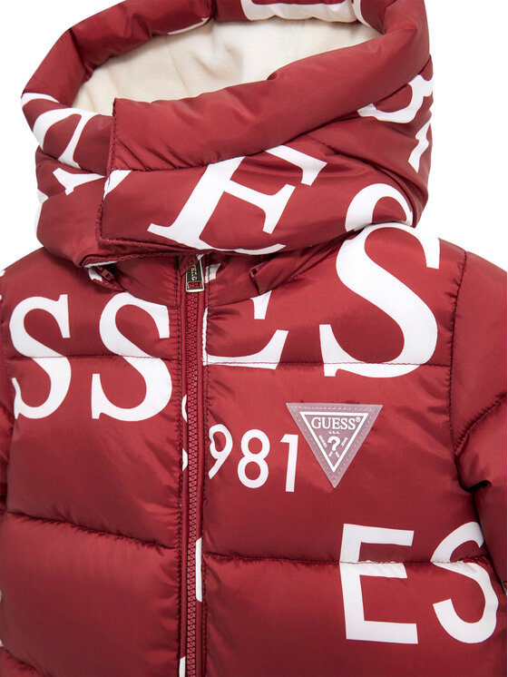 Guess Guess Zimski kombinezon H5BW00 WCFM0 Crvena Regular Fit
