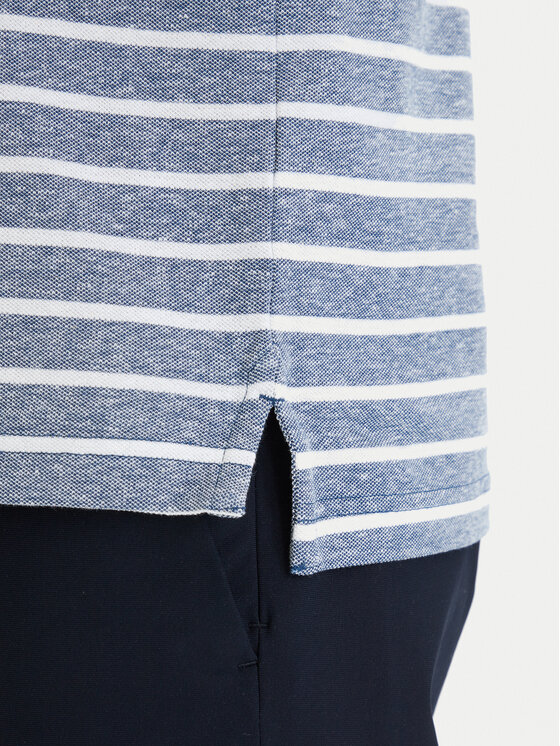 Tommy Hilfiger Tommy Hilfiger Polo MW0MW33140 Niebieski Regular Fit