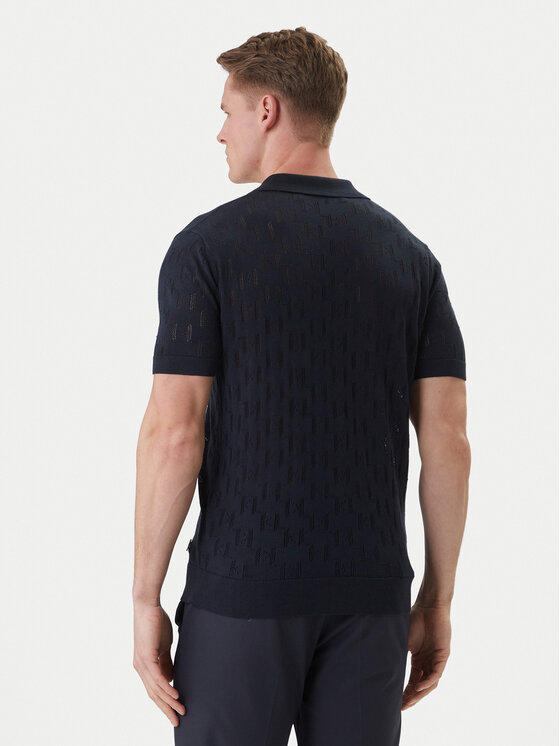 KARL LAGERFELD KARL LAGERFELD Polokošile 655005 562301 Tmavomodrá Slim Fit