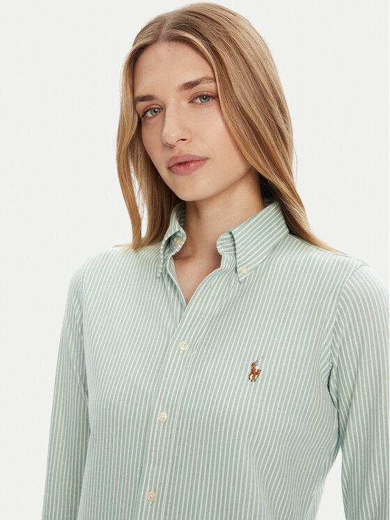 Polo Ralph Lauren Polo Ralph Lauren Koszula 211910131011 Zielony Classic Fit