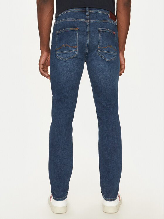 Mustang Mustang Jeans Vegas 1016310 Dunkelblau Slim Fit