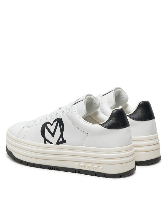 LOVE MOSCHINO LOVE MOSCHINO Tenisice JA15096G1LIA110A Bijela