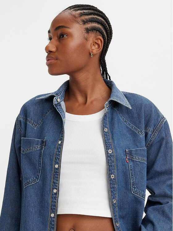 Levi's® Levi's® Jeanshemd Donovan A6342-0001 Blau Relaxed Fit