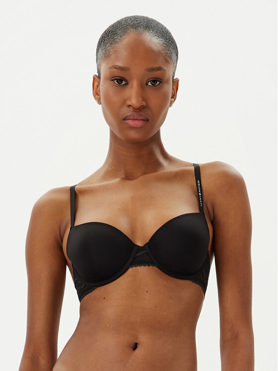 Tommy Hilfiger Tommy Hilfiger Balconette rinnahoidja UW0UW02420 Must