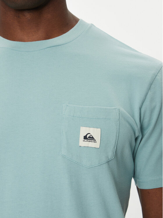 Quiksilver Quiksilver T-Shirt EQYZT08062 Błękitny Regular Fit
