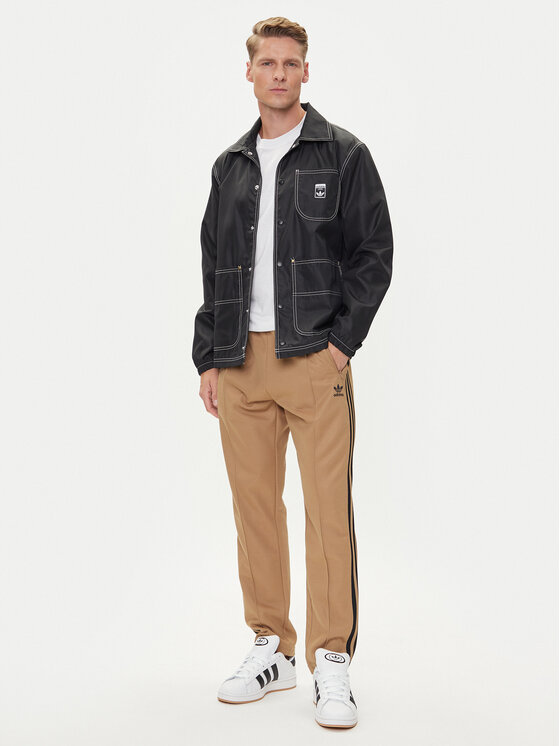 adidas adidas Sportinės kelnės adicolor Classics Beckenbauer JY1276 Smėlio Slim Fit