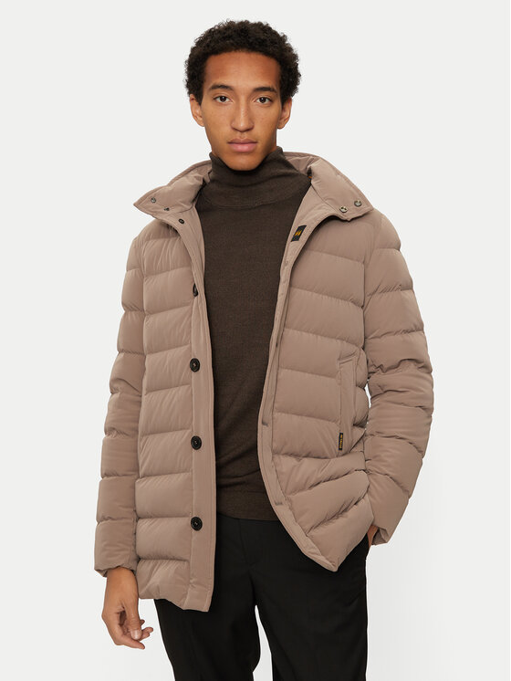 Hetregó Hetregó Kurtka puchowa Urban 8N431 Beżowy Regular Fit