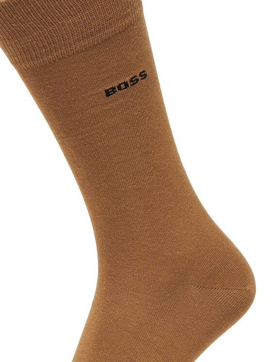 BOSS BOSS Set od 2 para muških visokih čarapa 50467709 Bež
