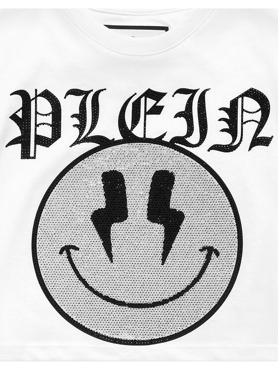 PHILIPP PLEIN PHILIPP PLEIN T-Shirt 28161 Biały Regular Fit