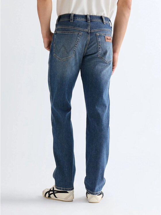Wrangler Wrangler Jeansy TEXAS SLIM Niebieski Slim Fit