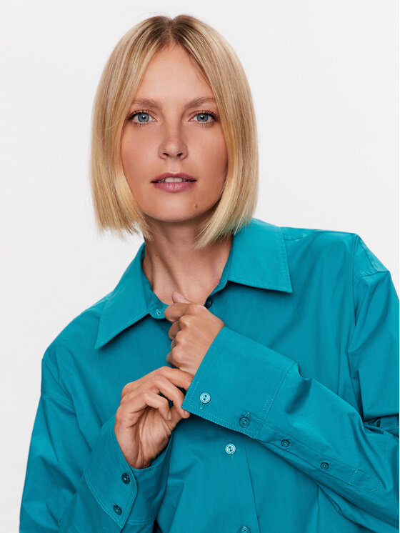 Herskind Herskind Camicia Fanta 4811610 Blu Relaxed Fit