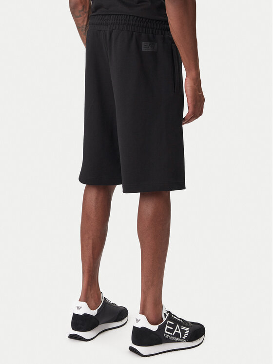 EA7 Emporio Armani EA7 Emporio Armani Pantaloni scurți sport 7M001491 AF17787 UC001 Negru Regular Fit