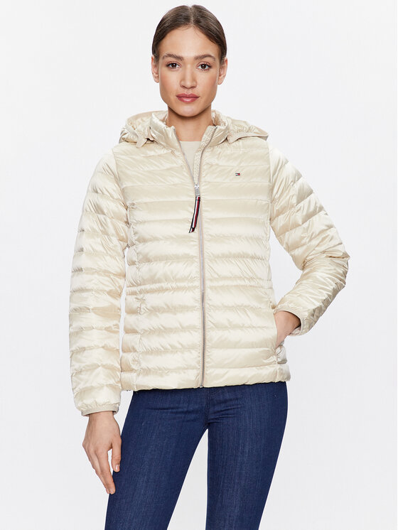Tommy Hilfiger Tommy Hilfiger Пуховик Feminne WW0WW37264 Бежевий Regular Fit