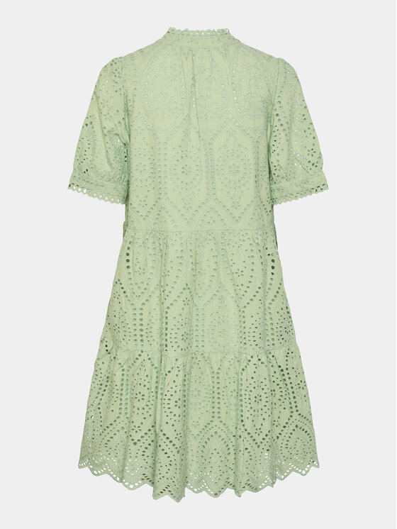 YAS YAS Letní šaty Holi 26027163 Zelená Regular Fit