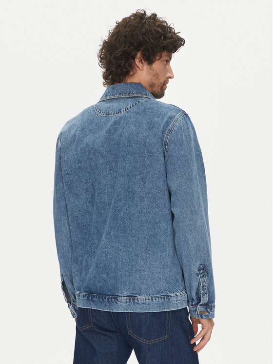 Liu Jo Liu Jo Jeans jakna QA5300 D0257 78263 Mornarsko modra Regular Fit