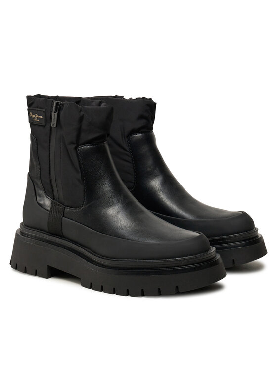 Pepe Jeans Pepe Jeans Čizme PLS50528 Crna