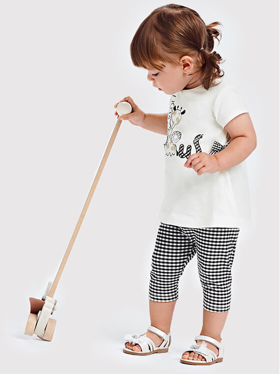 Completo 2 leggings e maglietta 1721 Multicolore