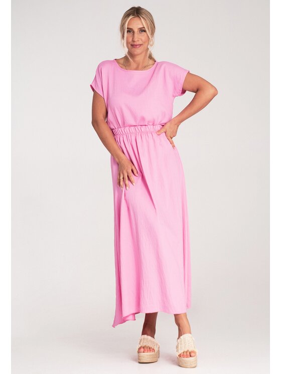 FIGL FIGL Sada halenka a sukně M1219 Růžová Regular Fit