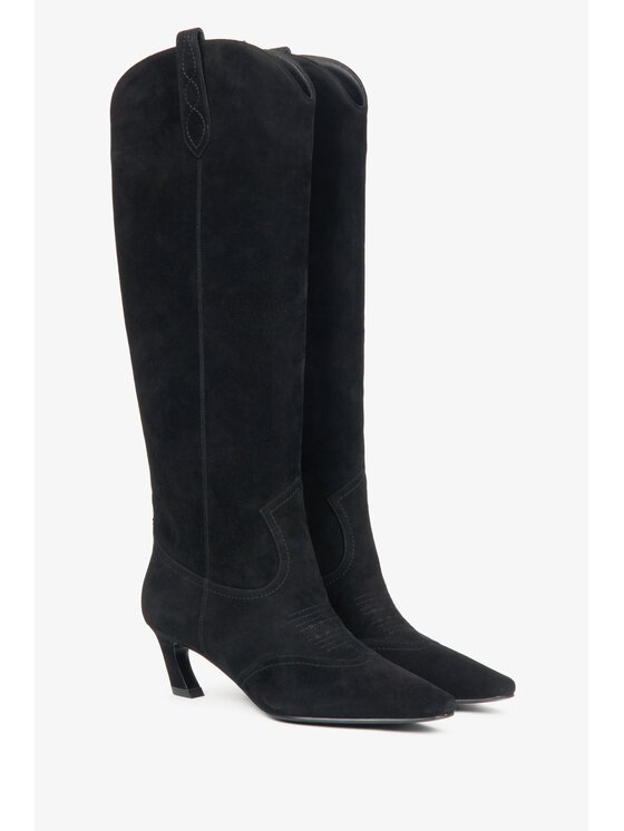 Estro Estro Stivali texani ER00116168 Nero