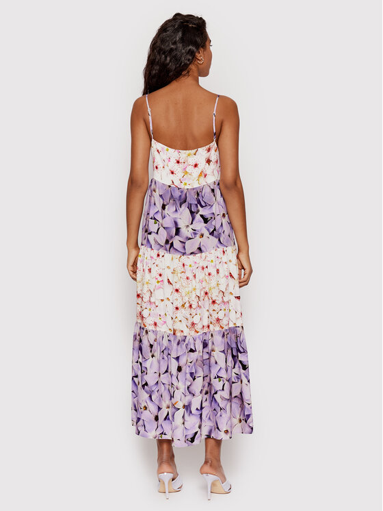 Desigual Desigual Suvekleit Estrella 22SWVW26 Lilla Regular Fit