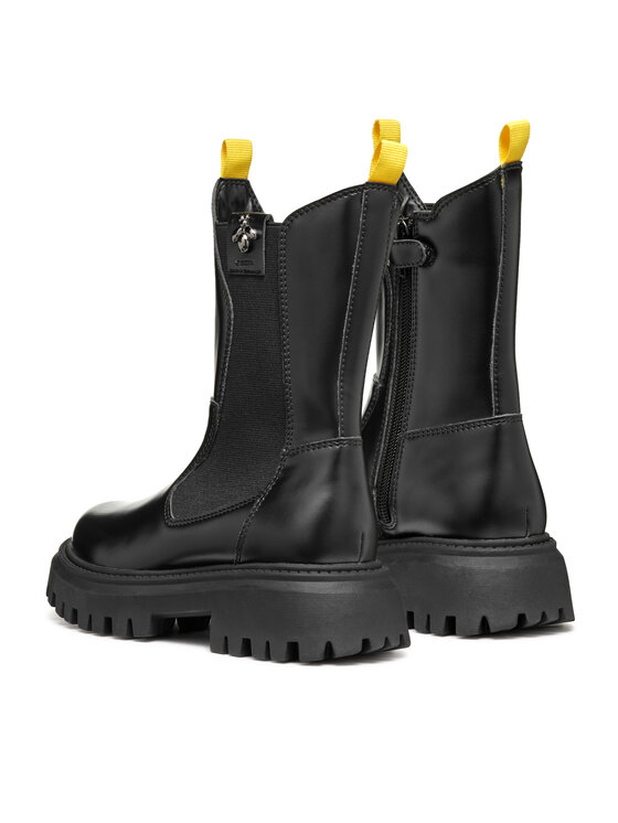 Geox Geox Μπότες J Maquinnens Girl J46M6A 0CNNH C9999 S Μαύρο