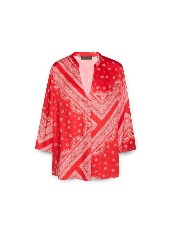 Elena Mirò Elena Mirò Blusa 2166P000210N002 Rosso Regular Fit