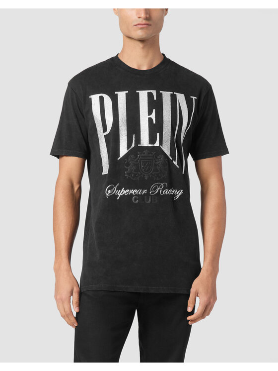 PHILIPP PLEIN PHILIPP PLEIN T-Shirt 21093 Czarny Regular Fit