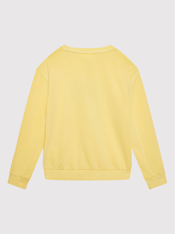 Roxy Roxy Суитшърт Oh Happy Day ERGFT03724 Жълт Regular Fit