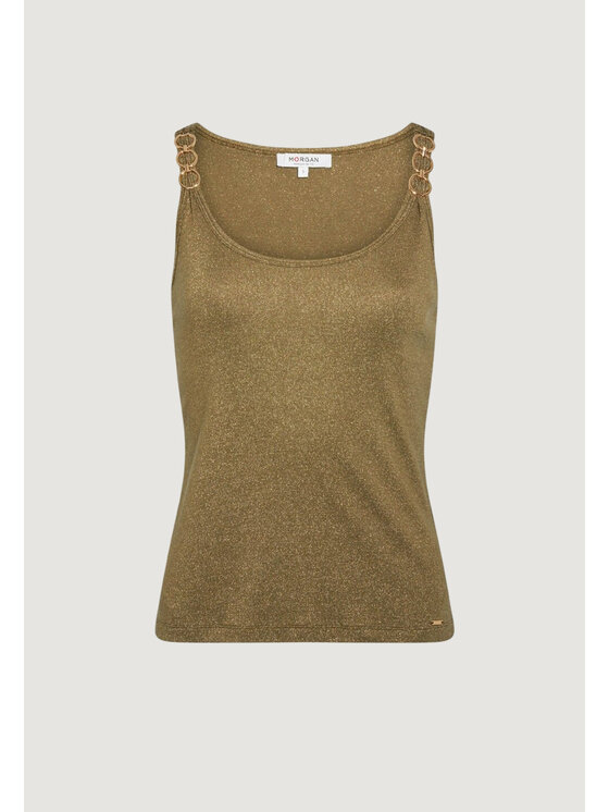 Morgan De Toi Morgan De Toi Canottiera 251-DIDOA Verde Blazer Fit