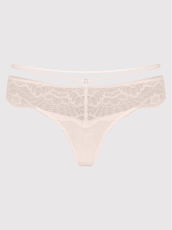 Esotiq Esotiq Stringi Sessy 39447 Beżowy