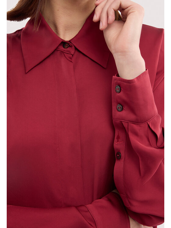 Trussardi Trussardi Camicia 5187A100701N036 Rosso Regular Fit