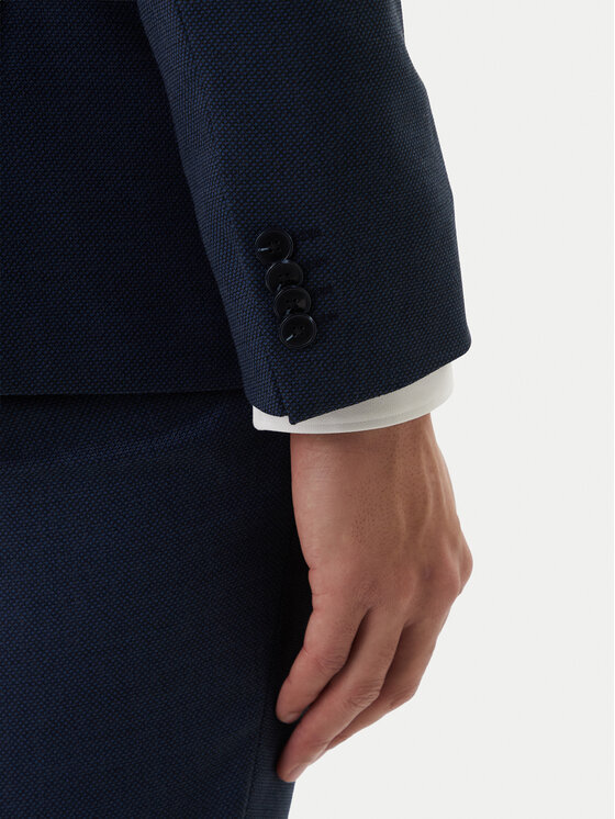 HUGO HUGO Ülikond Henry/Getlin232X 50558069 Tumesinine Slim Fit