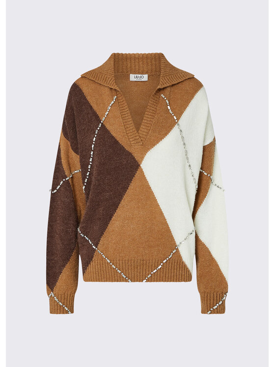 Liu Jo Liu Jo Maglione WF6182MA15RL9516 Beige Regular Fit