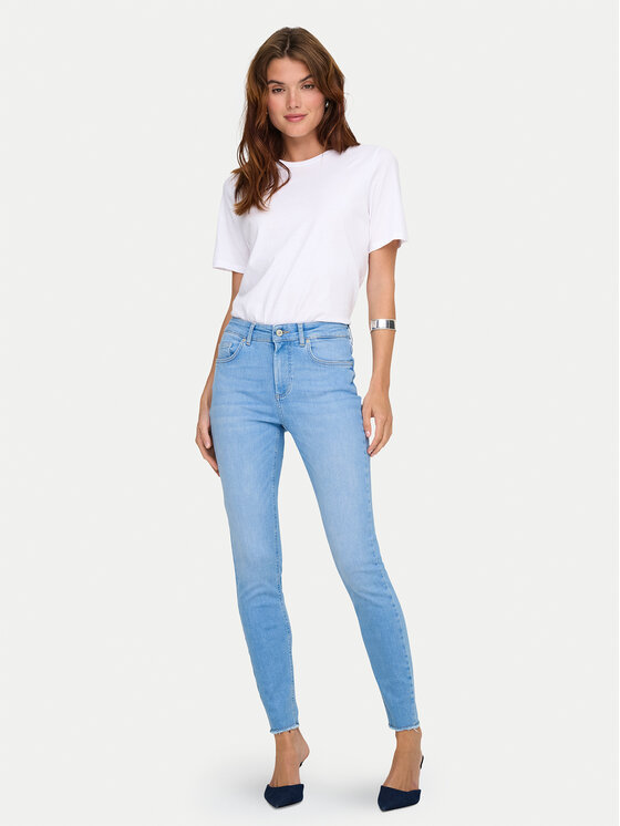 ONLY ONLY Džínsy Blush 15363265 Modrá Slim Fit