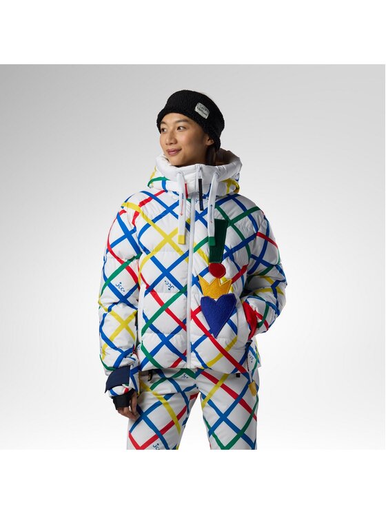 Rossignol Rossignol Kurtka narciarska W Jcc Allsnow Down Ski Jacket Kolorowy Relaxed Fit