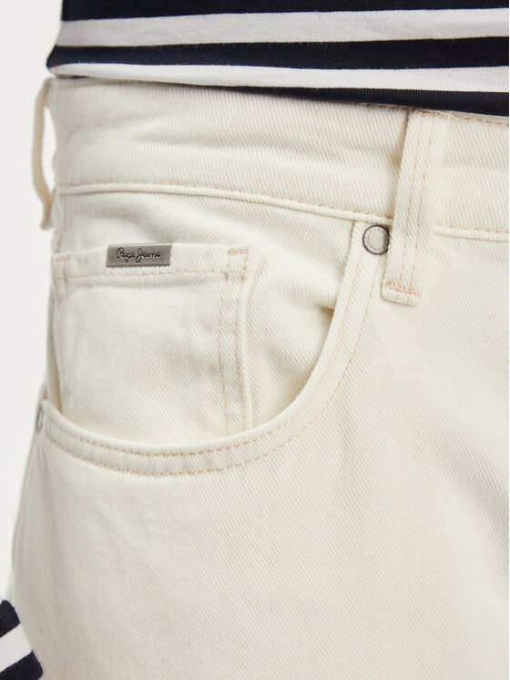 Pepe Jeans Pepe Jeans Jeans hlače PM207392 Écru Tapered Fit