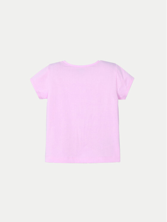 Mayoral Mayoral Тишърт 174 Розов Regular Fit